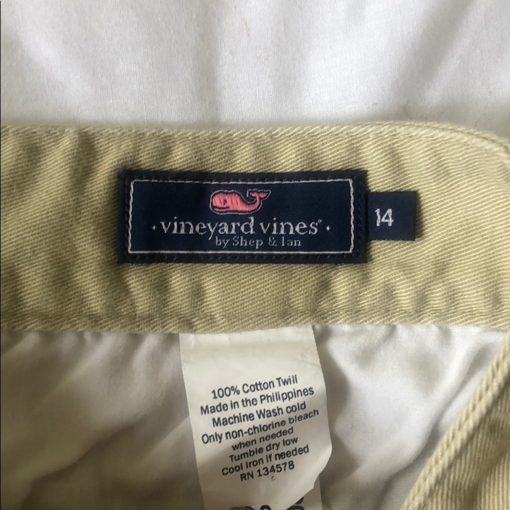 Boys Vineyard Vines Size 14 Khaki Pants